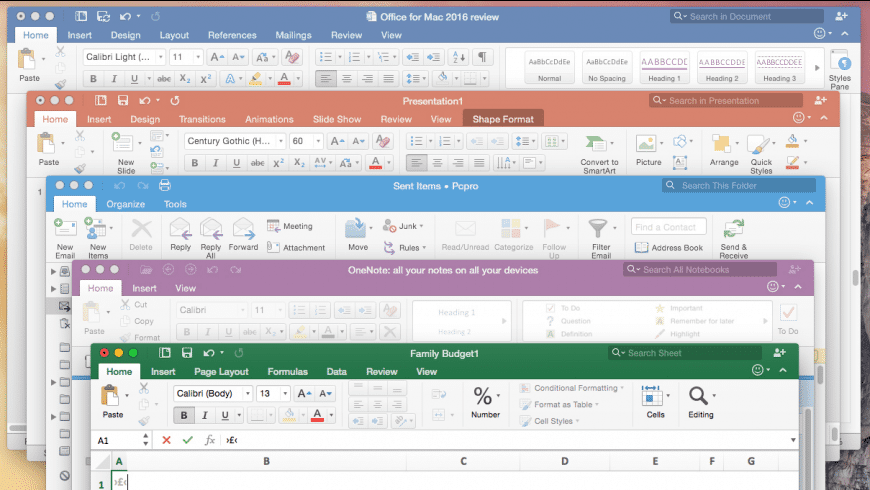 is office for mac 2016 better than 2011